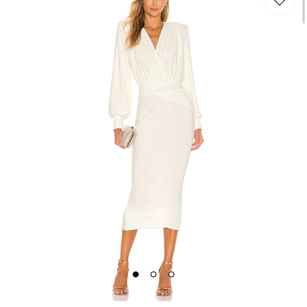 Zhivago Midi Dress - White, open to offers